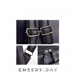 حقيبة ظهر جلدية مقاومة للماء مع منفذ USB حقيبة ظهر جلدية مقاومة للماء مع منفذ USB