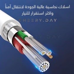 وصلة بيانات إنكاكس بقوة 1أمبير Type-C إلى USB-A وصلة بيانات إنكاكس بقوة 1أمبير Type-C إلى USB-A